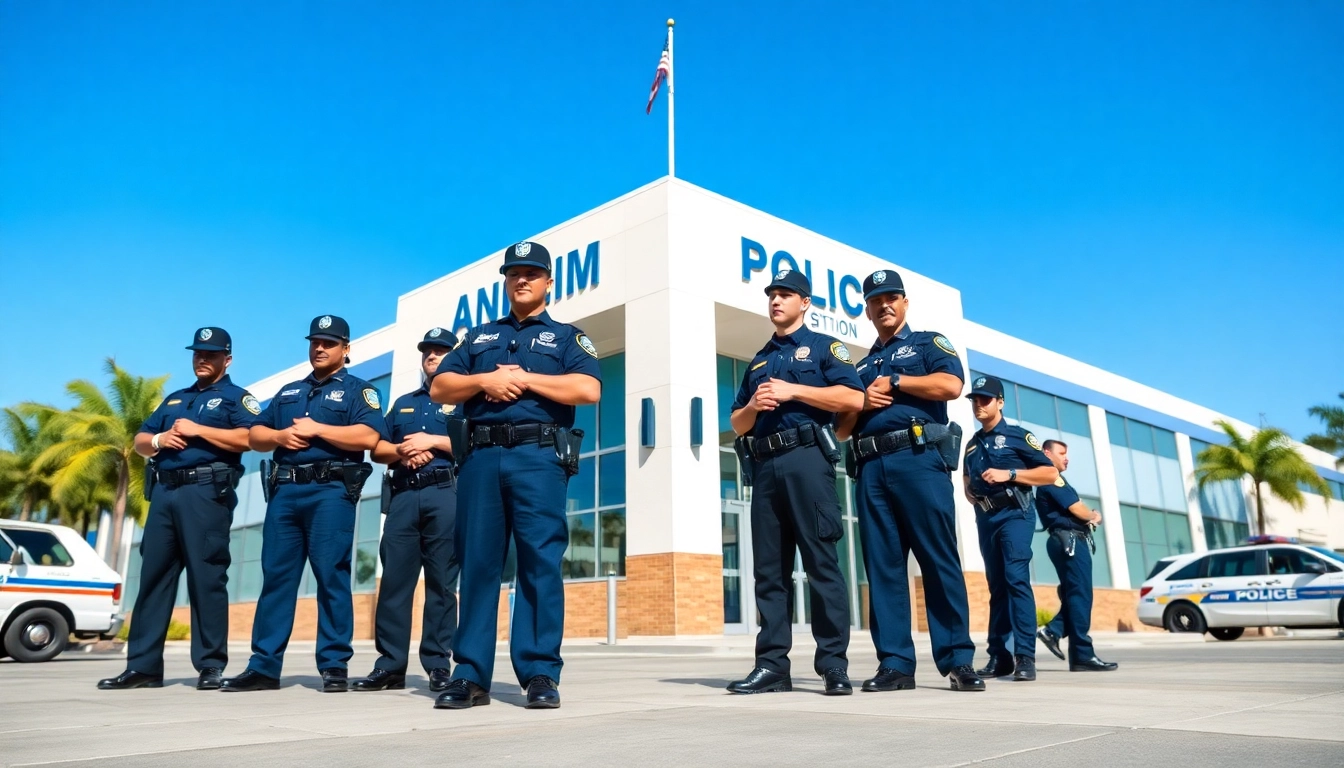 Gain insight into Anaheim Police Station inmate information through this engaging scene.