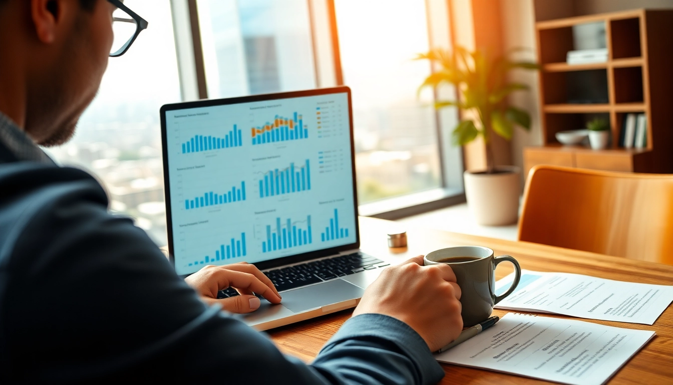 Evaluate competitor pricing analysis in a modern office setting with charts and graphs.