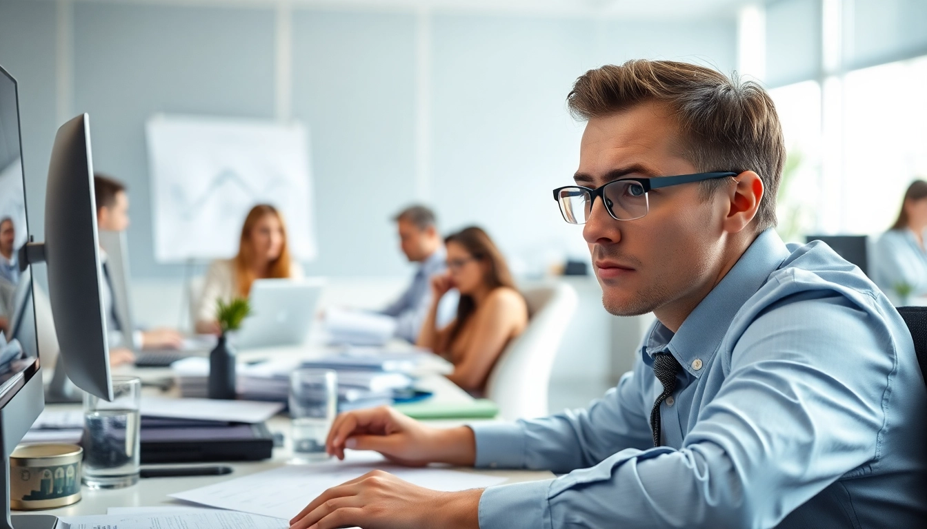 Detect drug impaired employees through signs of distraction in a professional setting.