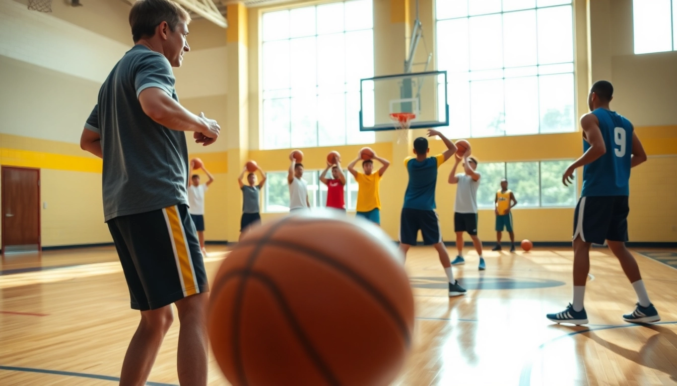 Train hard and improve skills at Takeover Basketball Academy with young athletes in action.
