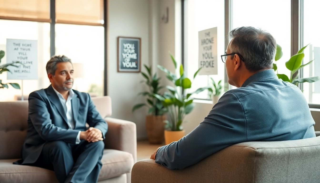 Facilitating depression treatment dubai through a therapeutic session with a supportive psychologist.