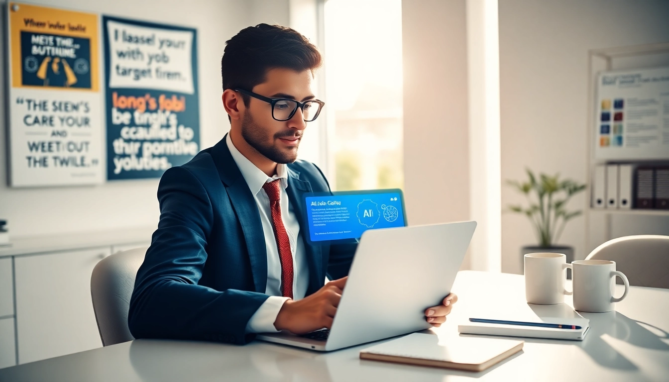 Utilize an AI Job matching tool to enhance your job search with engaging interfaces and professional settings.