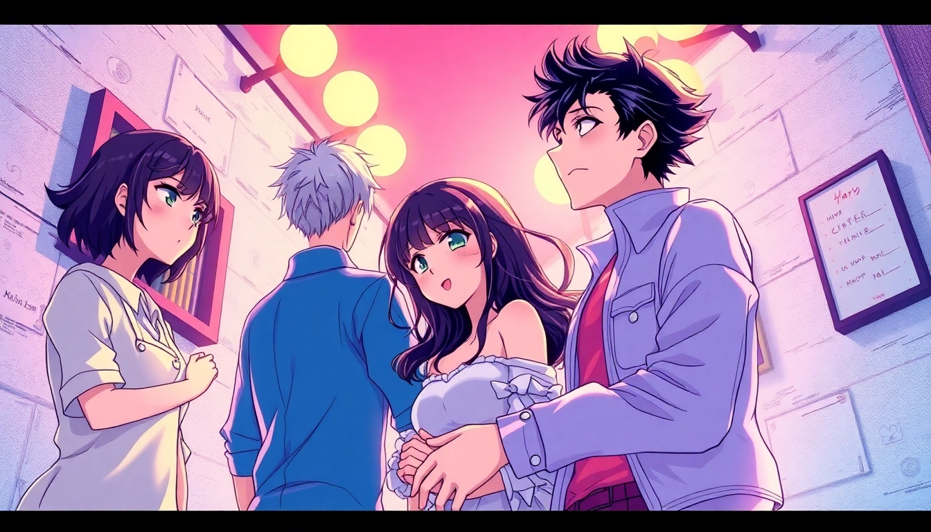 Explore truyen tranh sex featuring evocative characters in a lively manga scene.