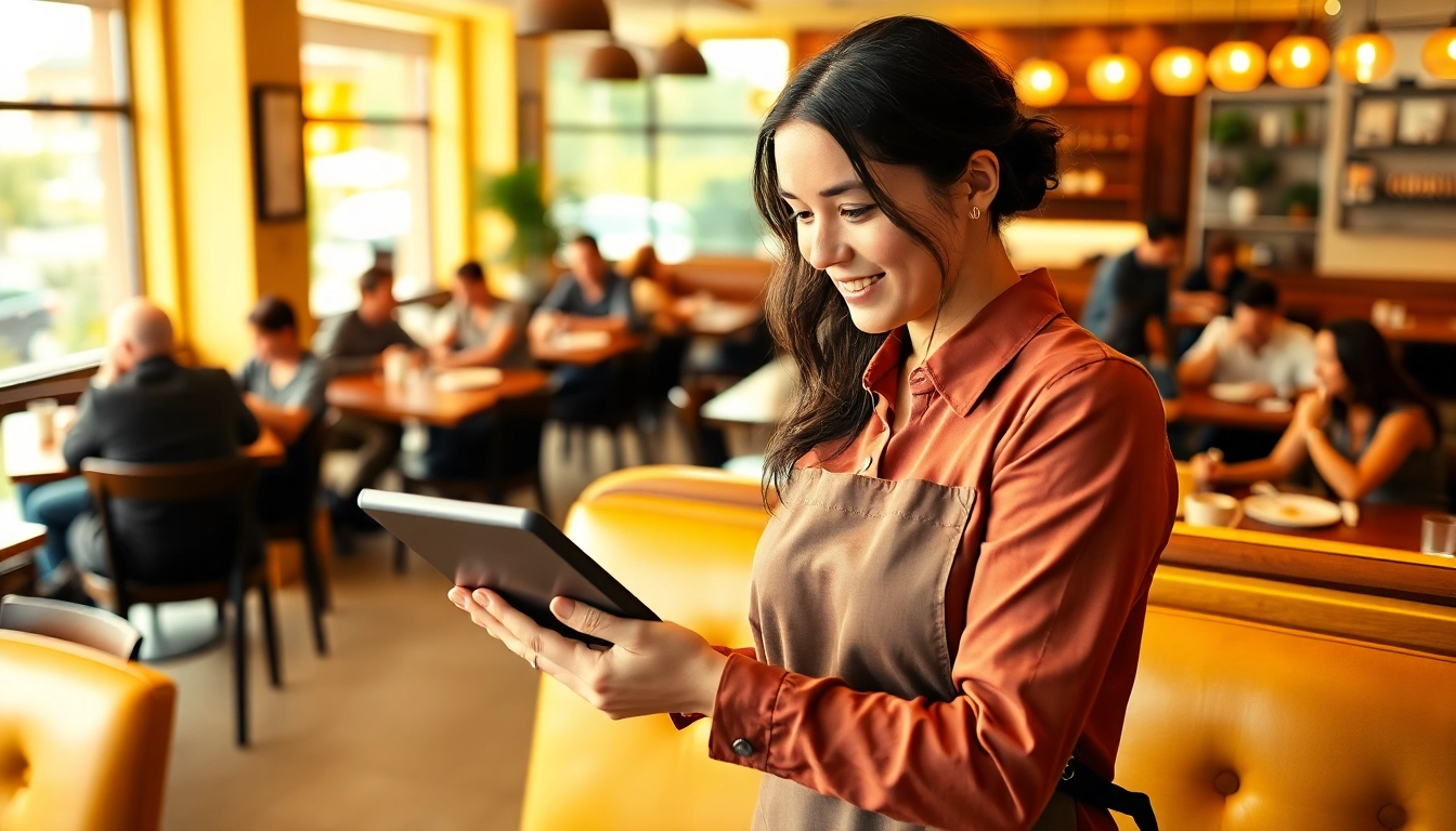 Boost Reservation Services with personalized assistance in a vibrant café atmosphere.