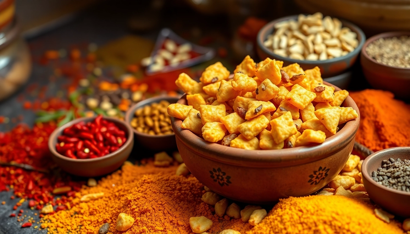 Enjoying crispy bikaneri bhujia served in a traditional bowl, showcasing its authentic texture and flavor.