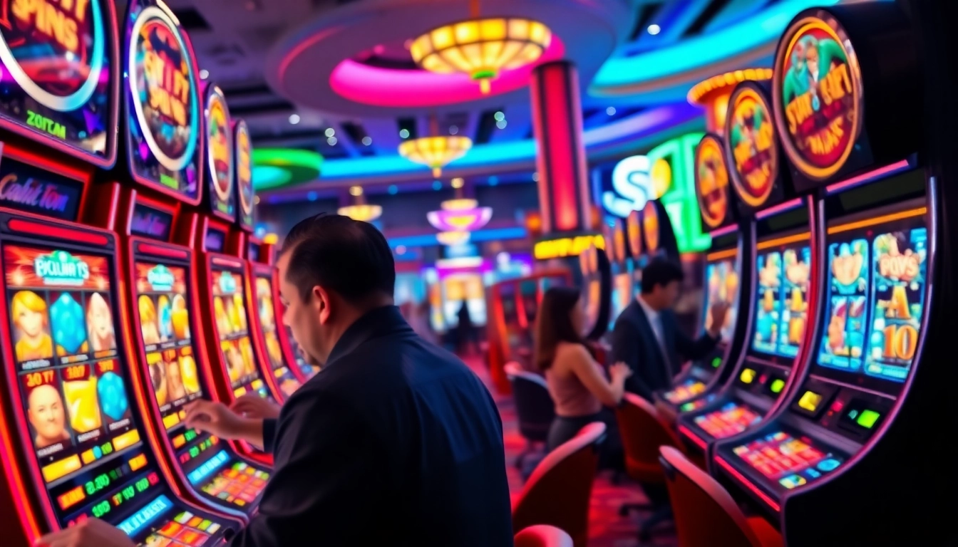 Menampilkan pengalaman menarik situs slot batman138 dengan mesin slot berwarna-warni.