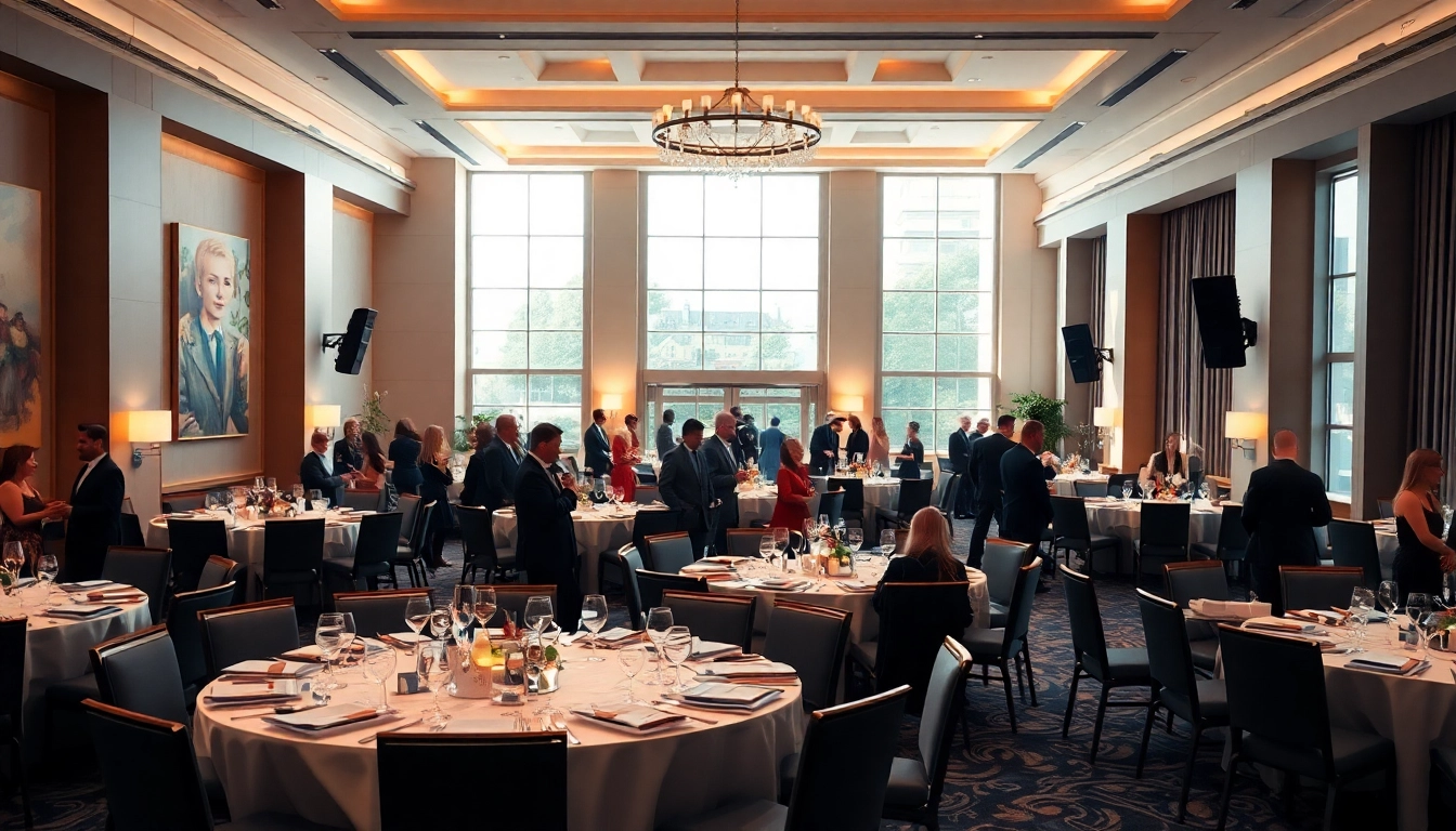 Experience the charm of the trenton event center, beautifully arranged for a festive gathering.
