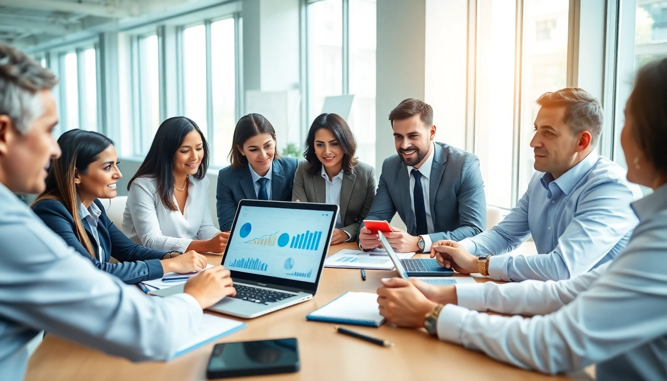 Analyze competitive intelligence data in a collaborative business meeting setting.