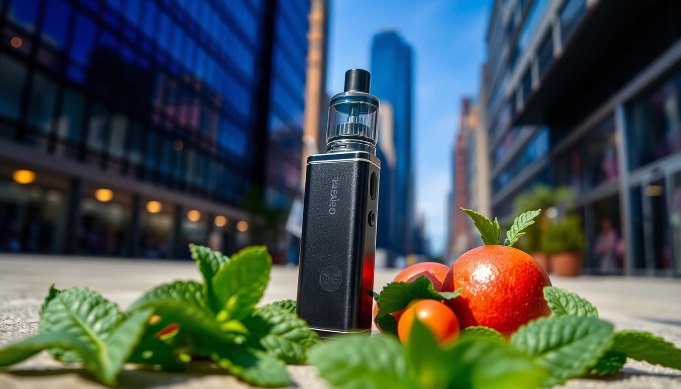 Showcasing the FIFTY BAR 6.5K disposable vape with a sleek design and vibrant background.